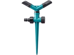 Aspersor Automático de Jardim com Rotação 360 Graus para Conexões Mangueira Jardim. Cor Transparente)