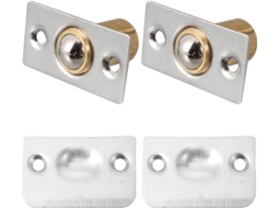 Conjunto De 2 Fechos De Esfera Em Aço Inoxidável Para Portas Internas.