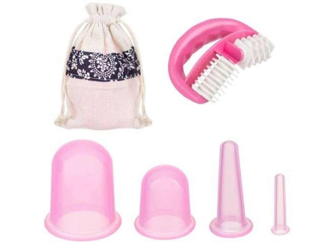 Copos de silicone chineses com massajador - conjunto SOULIMA