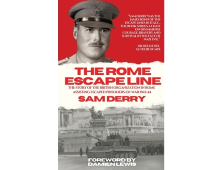 Livro The Rome Escape Line de Sam Derry (Inglês)