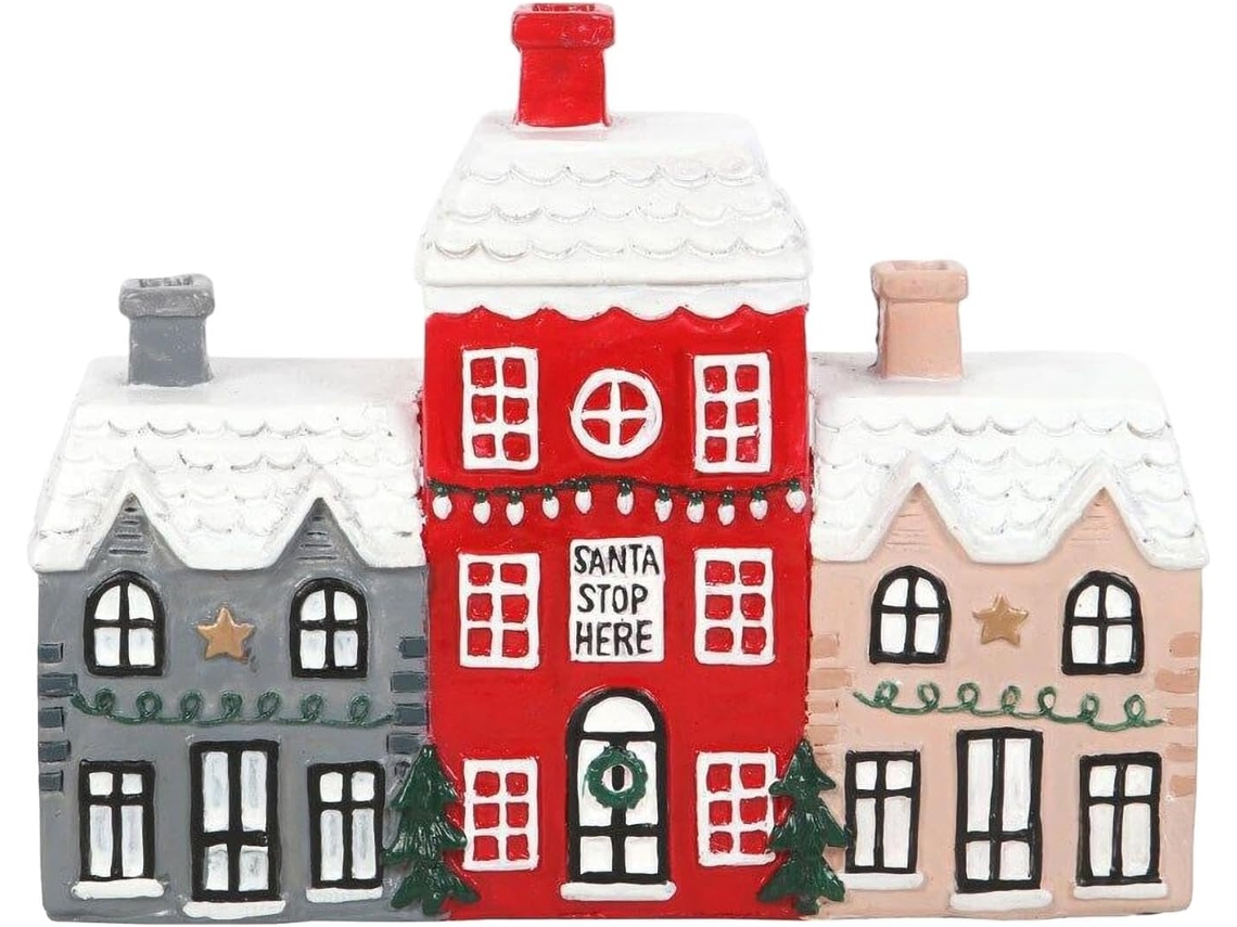 Incensário Em Forma De Casinha De Natal, Suporte De Incenso Em Resina No Formato De |