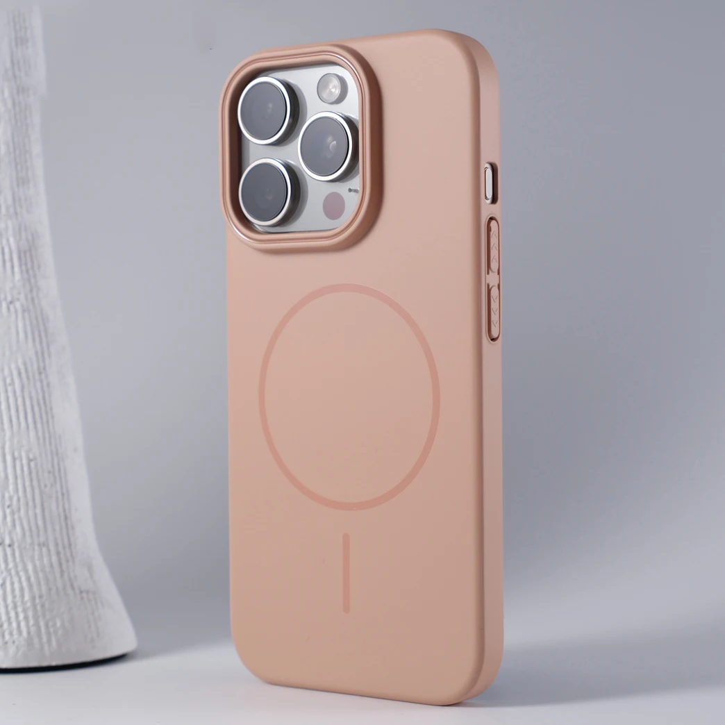 Capa Protetora Rígida De Policarbonato (dourada) Para Iphone 16, À Prova De Choque, Fosca E Magnética.