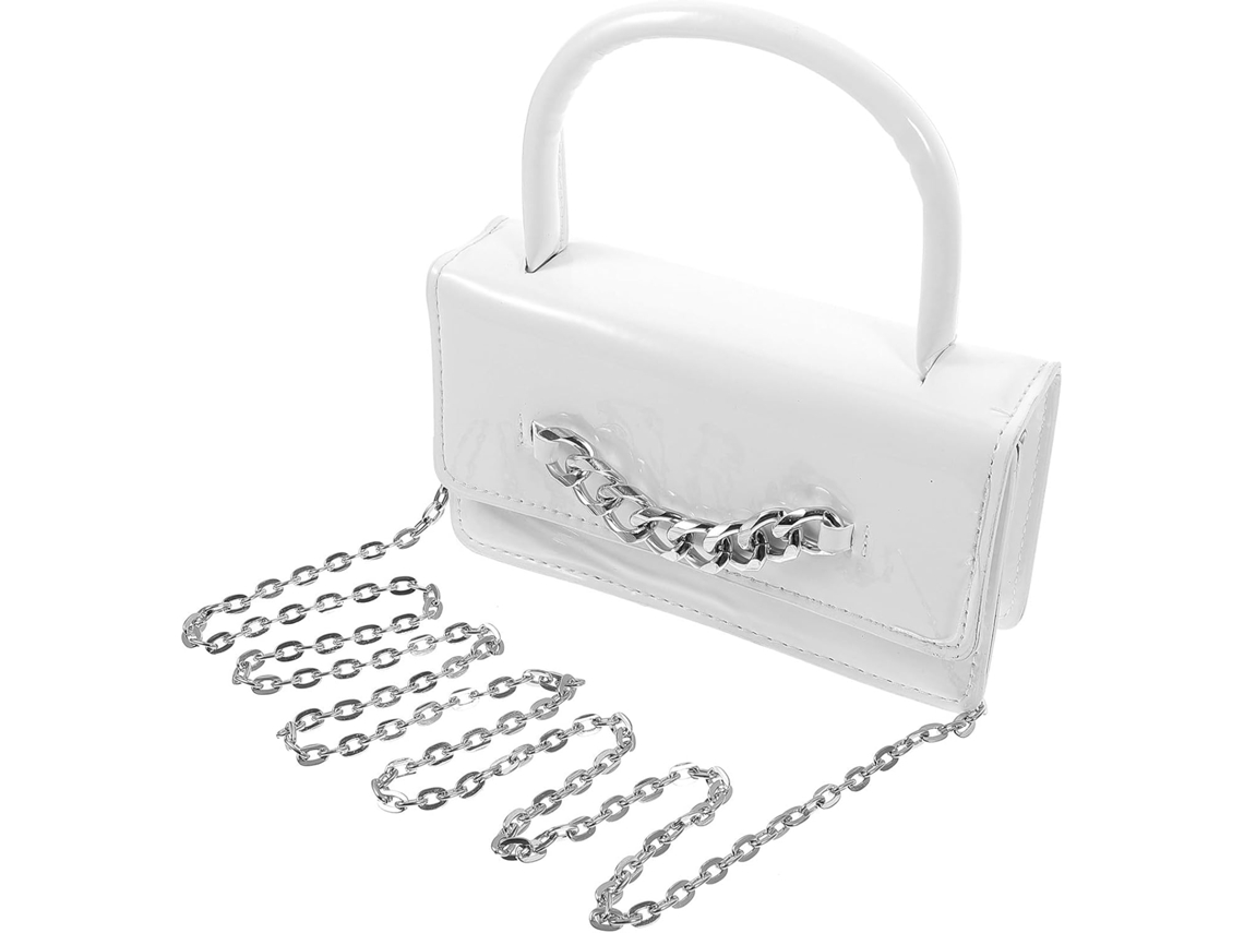 Bolsa Pequena E Quadrada Criativa Para Mulheres, Bolsa De Ombro Casual E Mini Bolsa Tote.