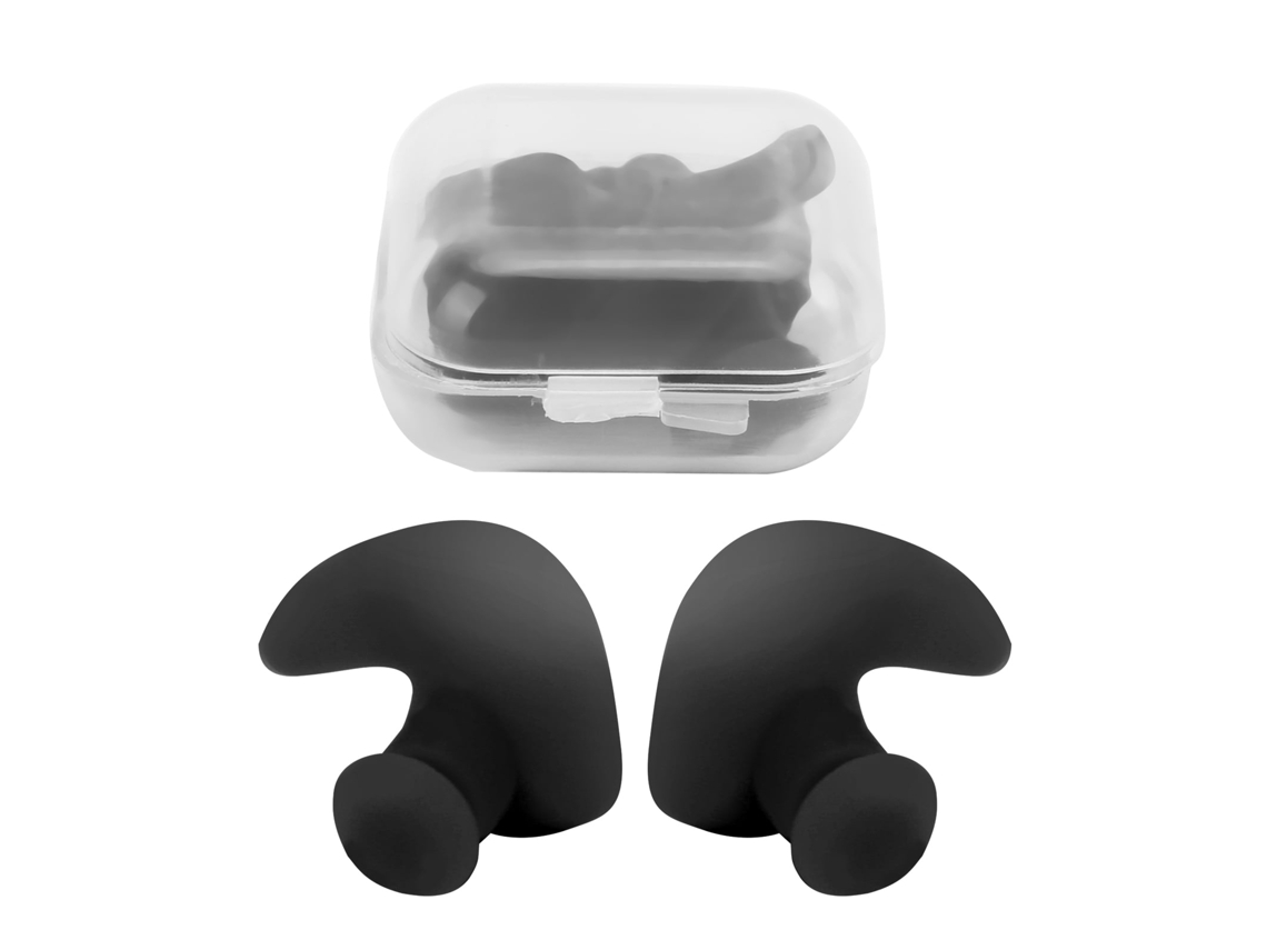 Tapones De Gel De Sílice Para Natación (negros)