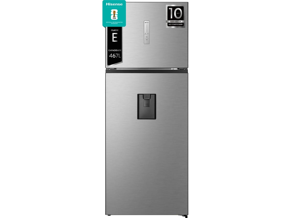 Frigorífico HISENSE RT600N4WC2 (No Frost - 185 cm - 467 L - Inox)