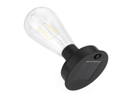 Lâmpada solar led com filamento de tungstênio, 2800k, para jardim AQUAFORGE