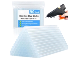 Mini Bast Es de Cola Quente 90 Unidades Alta Ades o para Artesanato Decora e Reparos em M Ltiplas Superf Cies Adultos VAYOTOY
