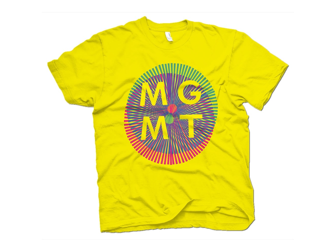 Mgmt Op Art T shirt ROCKINSTONE Unisex Adults Best Sellers Size:xl