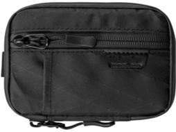 Bolsa organizadora de equipamentos, bolsa utilitária compacta com compartimento principal com zíper, bolsa frontal E