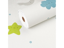 Papel De Parede Texturizado Com Adesivo Autoadesivo Para Quartos Papel De Parede Resistente À Água 50x280cm