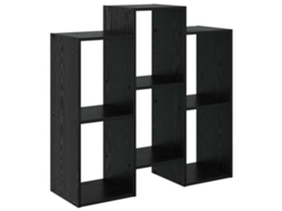 Conjunto 1 Buffet Moderno Vidaxl Preto Derivados De Madeira (90 X 30 X 90 Cm)