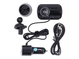 Transmissor Fm Bluetooth Carro Com Carregamento Rápido Qc3.0