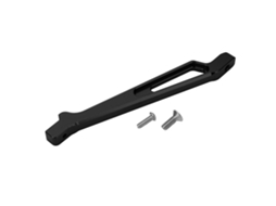 Mali suporte de Placa de Direção Frontal em Liga de Alumínio para Arrma Senton 1/10 Typhon 1/8 Kraton 6s 1/8 Preto