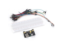 Conjunto de Protoboard Sem Soldagem com Módulo de Alimentação 3.3v/5v e 65 Cabos Jumper com MARCA