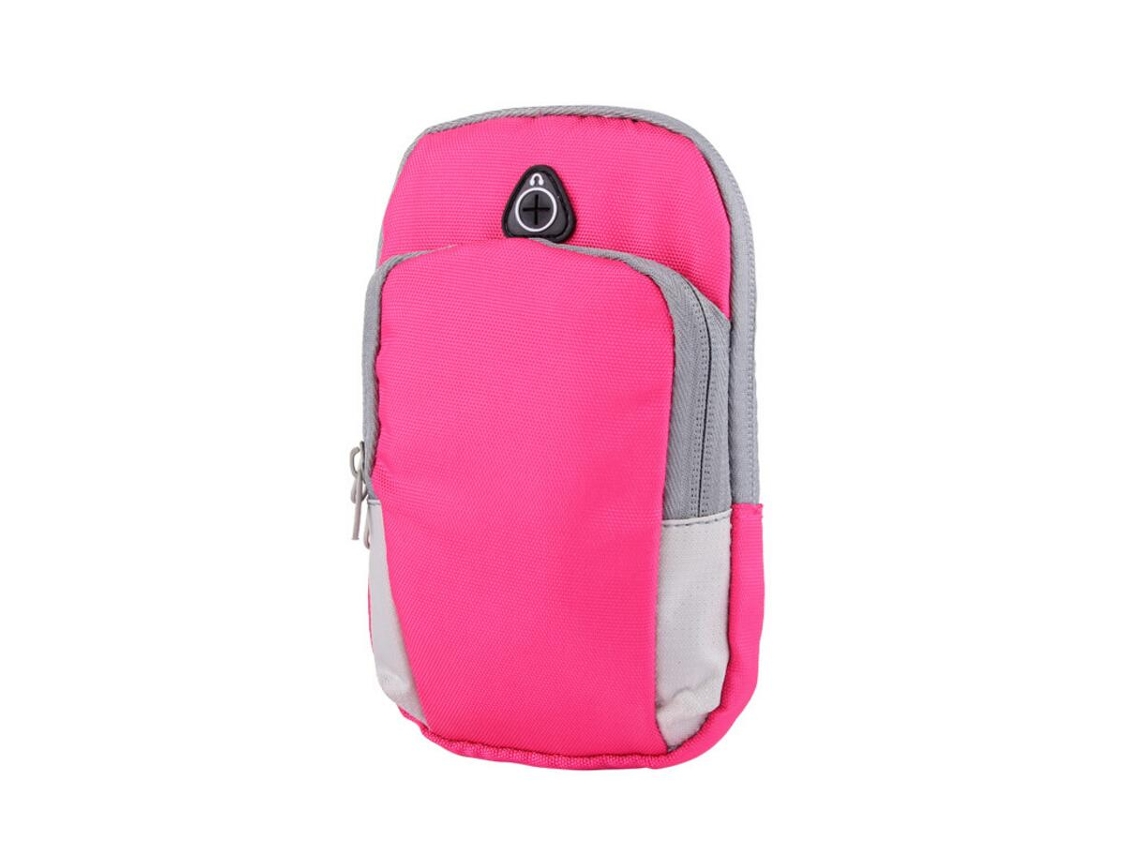 Bolsa De Braço Esportiva Em Quatro Cores Cjy Rosa