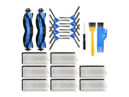 Acessórios para robô de varredura, escova principal, escova lateral, filtro, adequado para Eufy Robovac 11S, Robovac 30