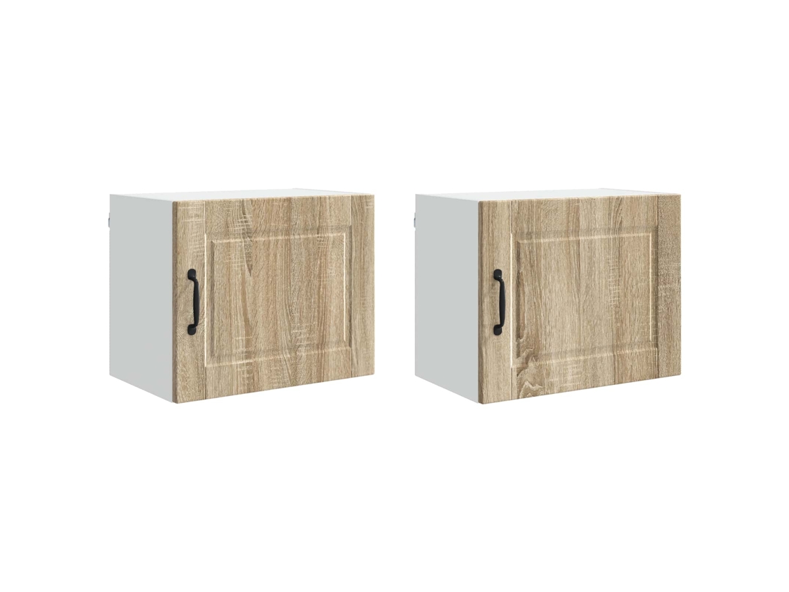 Conjunto de 2 armários de cozinha Carvalho Sonoma com dimensões de 50x31x40 cm MAISON EXCLUSIVE