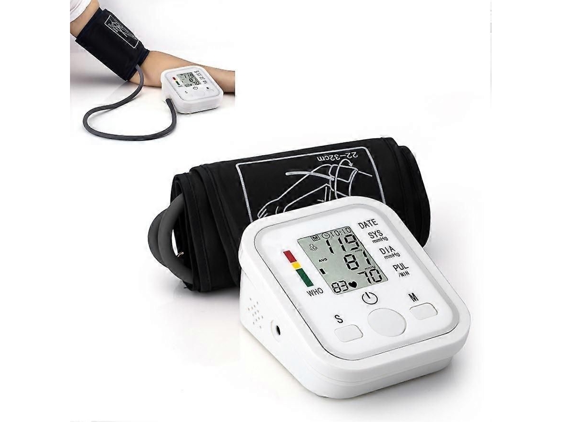 (ofertas Especiais) Monitor De Pressão Arterial Para Braço Automático Branco