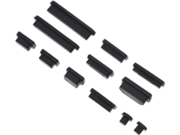 Conjunto De 5 Tampões De Proteção Contra Poeira Para Laptops, Fácil Instalação E Alta Qualidade. Conjunto De 5 Tampões De Proteção Cont Gokoco