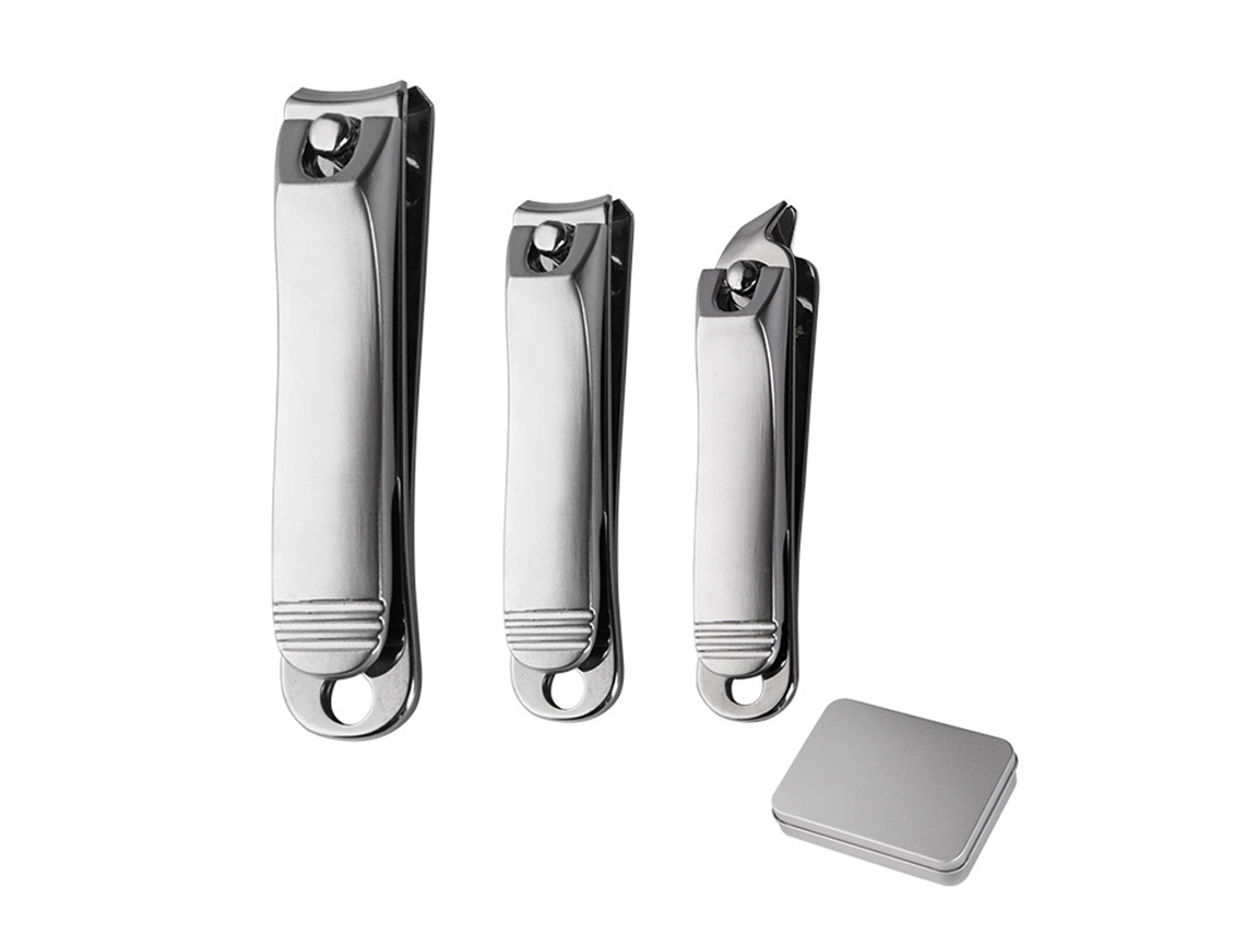 1 Conjunto de 3 Ferramentas para Corte de Unhas AURUM