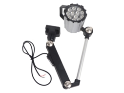 2026 luz de Trabalho Led Impermeável para Máquinas com Braço Longo Plegável Ajustável 12w 24v para Torneiras Cnc