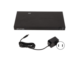 Aetheria divisor de Interface Multimídia Hd 1x8 4k Distribuidor de Som e Vídeo com Carregador Us Plug