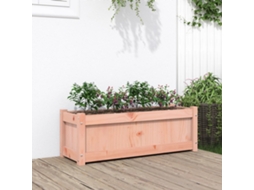 Vidaxl Vaso/floreira De Jardim 90x31x31 Cm Madeira De Douglas Maciça