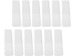 Conjunto De 12 Peças Varão Cortina Plástico Para Persianas Verticais, Puxador Para Persiana Rolô, Acessórios Para
