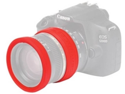 Aros protetores para lente EASYCOVER 52 mm Vermelho