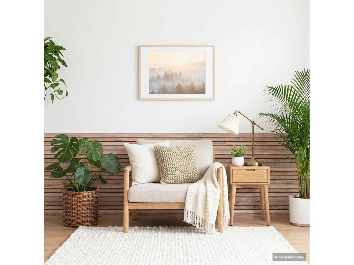 Vidaxl Painéis De Parede 5 Unid. 100 X 50 Cm Marrom Claro Espuma Eps