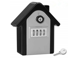 NEVEANCE Cofre De Chaves Exterior Com Código Digital E Chaves De Emergência, Cofre De Parede Seguro Grande Formato Xl Para Casa, Escritório, Fábrica, Garagens