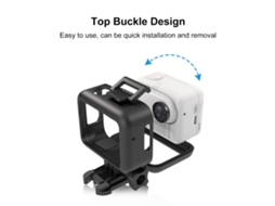 Marco Protector Para Insta360 Go 3, Funda Resistente A Golpes, Estuche Abs Con Soporte Base, Accesorios Para Cámara Deportiva