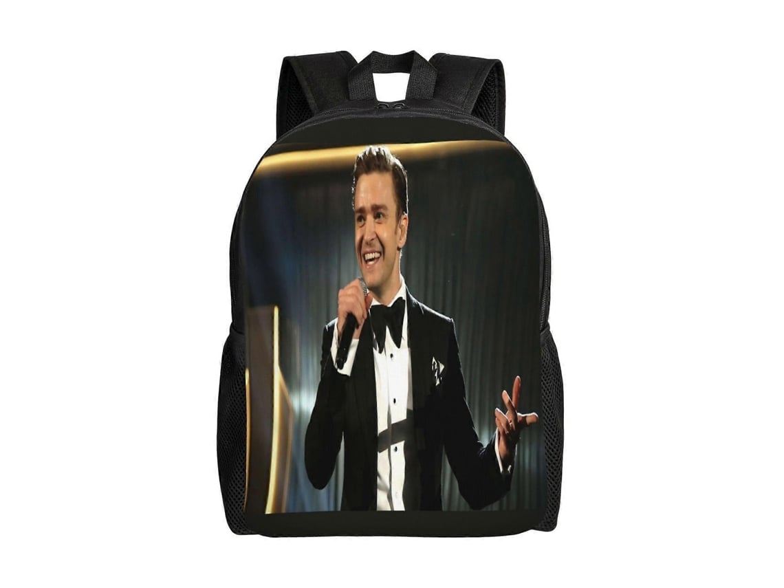 Mochila S125 Justin Yimberlake Para Escola E Trabalho, Leve E Impermeável, Mochila Estilosa Para Estudantes E Adultos. C125