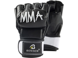 Luvas De Boxe Para Treino Com Design Ergonômico Conforto Confiável, Luvas De Boxe Meio Dedo Em Pu, Tamanho Adolescente