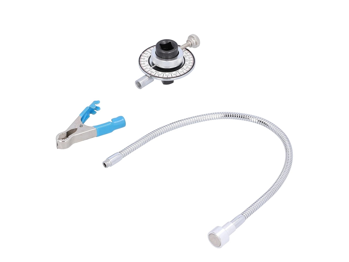 Medidor de ângulo de torque 360° Ferramenta de medição durável para