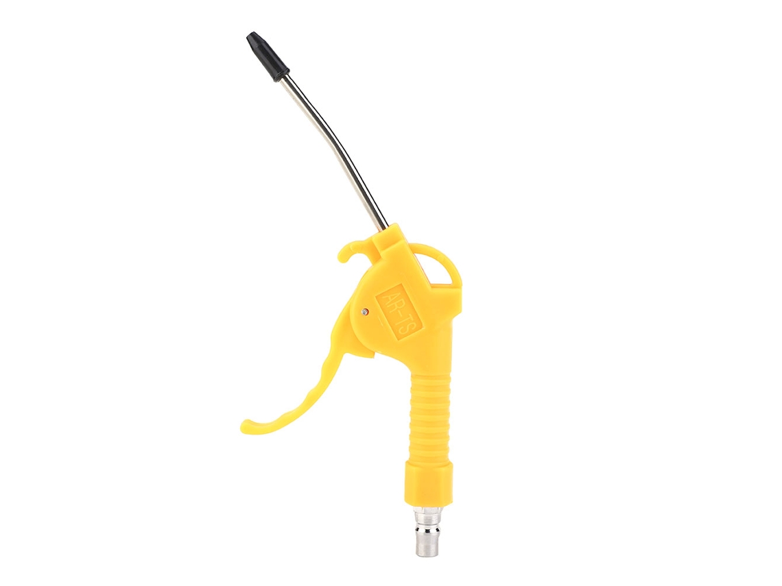 Pistola de ar comprimido de alta pressão com gancho duplo para limpeza de poeira, maçarico pneumático para uso doméstico.