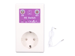 Laxiscreed Tomada Inteligente 4g Com Controlo Remoto Pelo Telemóvel E Padrão Europeu 100-250v