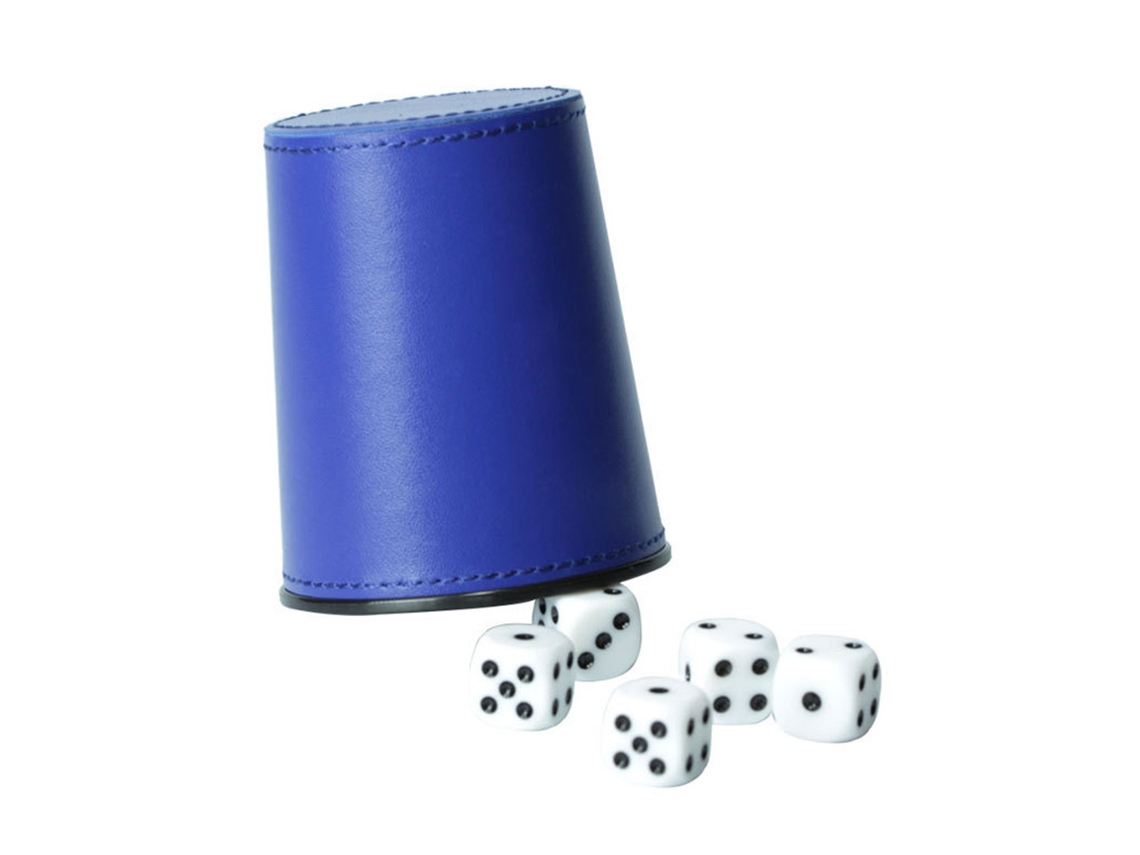 Conjunto de 5 dados em couro PU Bjww-PU para entretenimento em bares e karaokês.