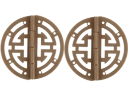 Conjunto De 2 Dobradiças Latão Para Tampa Caixa Joias Com Mecanismo Dobradiça Suave E Elegante Visual Vintage