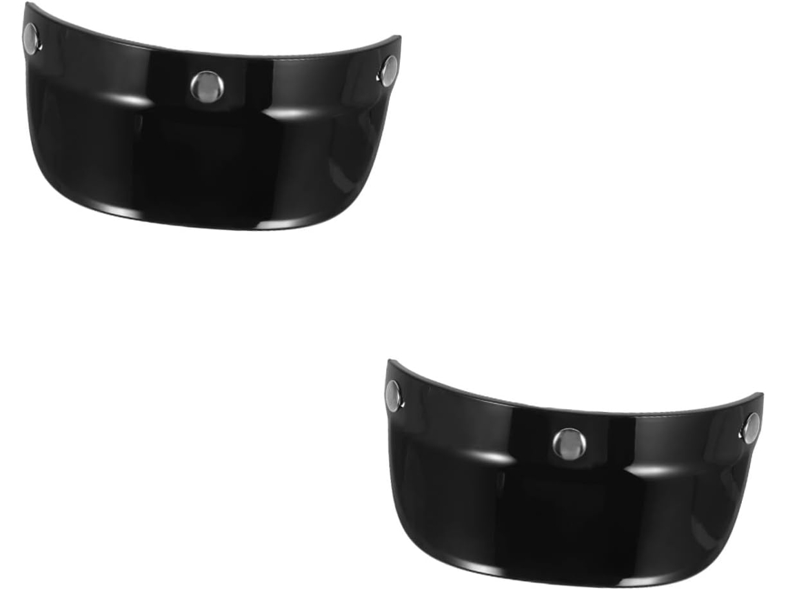 Conjunto De 5 Peças De Viseira Para Capacete De Ciclismo Ao Ar Livre, Na Cor Preta (pc).