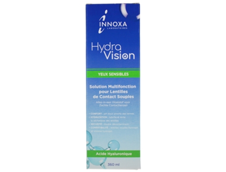Solução multifuncional para lentes de contato gelatinosas 360 ml LABORATOIRE INNOXA