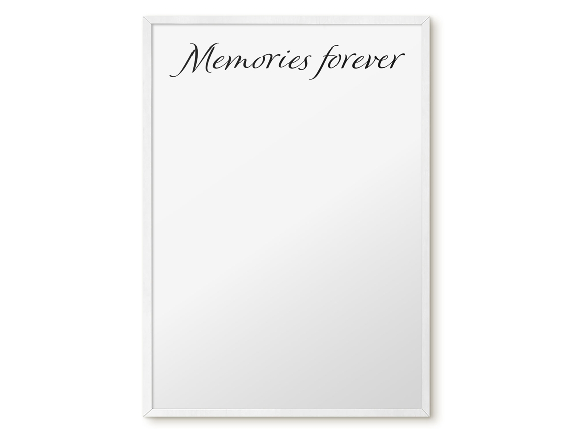 Magnetic Wall Board Memories Forever For The Office Espelharte (50x70 Cm)