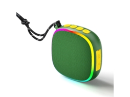(verde) Mini Alto-falante Bluetooth 5.3 Portátil Ebs-309
