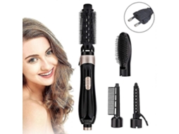 Escova Secadora 4 Em 1: Secador, Modelador De Cachos E Alisador De Cabelo Em Um Só Produto Secador E Modelador De Cabelo Com Íons Negativos Lev