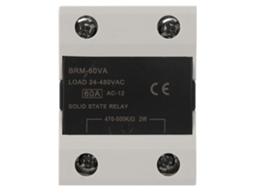 Módulo De Relé De Estado Sólido Ssr Brm-60va 24-480vca 60a