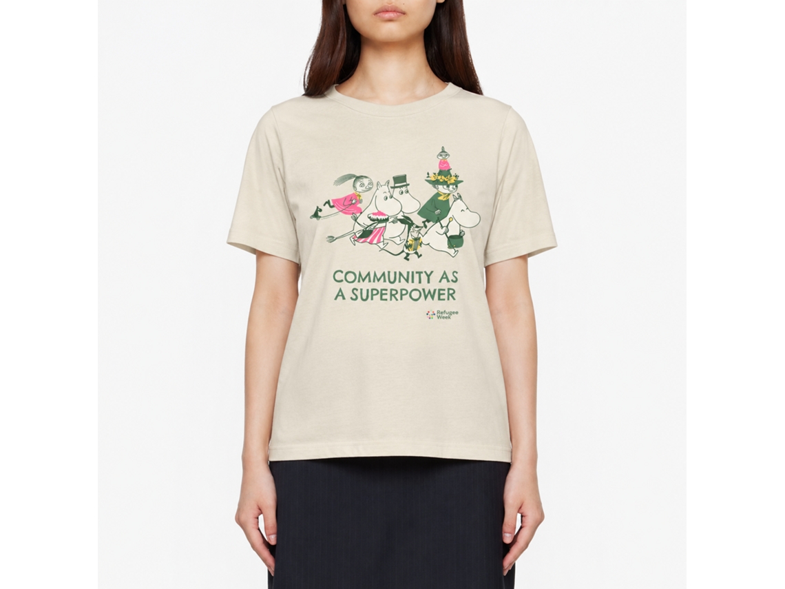 Rockinstone Refugee Week X Moomin Refugee Week T-shirt Unique Designer Style