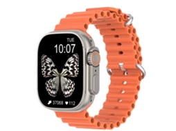 (laranja) Smartwatch Com Modo Esportivo, Gps Integrado E Tela Amoled.