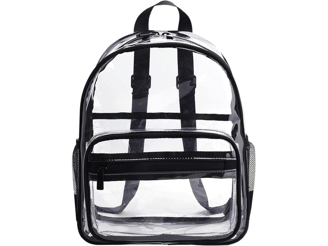Mochila Transparente Clear Beach Backpack Pvc Para Escola Eventos Esportivos E Trabalho