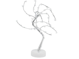 Luminária Noturna De Led Em Formato Bonsai Feita Com Fio Cobre E 60