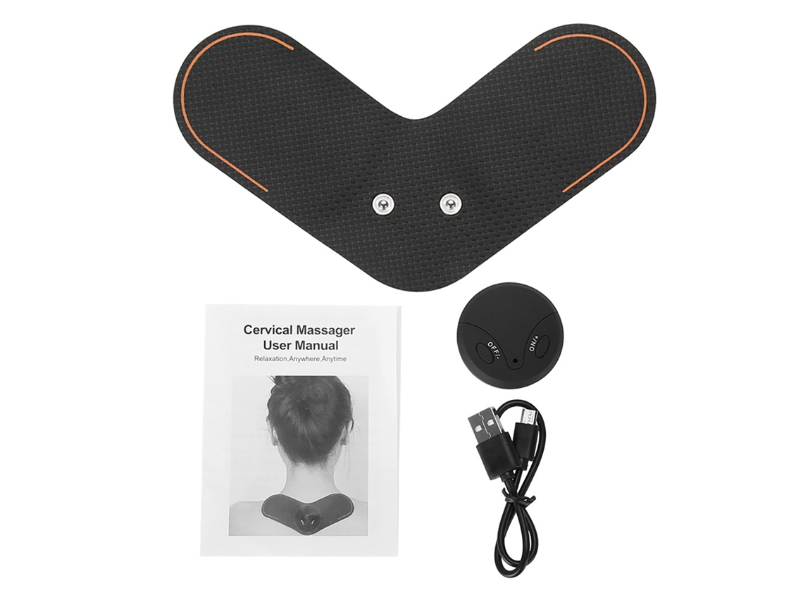 Massageador Elétrico Multifuncional Sem Fio Com Carregamento Usb Para Ombros E Pescoço.